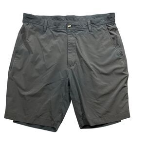 FootJoy 38 Men's Shorts Zipper Grey Bermuda Pockets‎